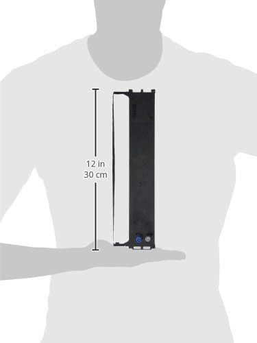 Oki Black Nylon Ribbon, 4M Characters (43571801), Plastic, Black - Picture 2 of 5