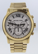 Michael Kors Womens Cooper Gold-Tone Stainles...