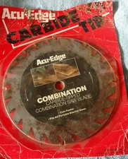 Acu-Edge & Vermont 7-7 1/4"  Combination Carbide Tipped Circular Saw Blade,