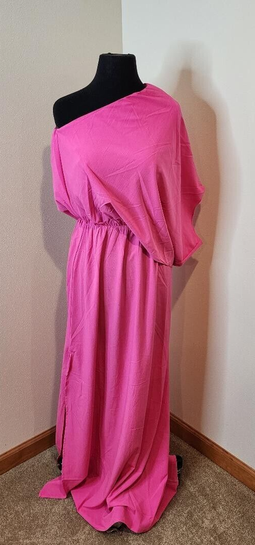 Pink Lily One Shoulder Hot Pink Maxi *NEW* Size Small | eBay Pink Lily One Shoulder Hot Pink Maxi *NEW* Size Small | eBay