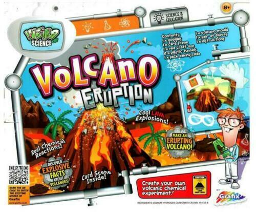 Grafix Weird Science Education Toy Volcano Eruption Lava 8+ - Picture 1 of 1