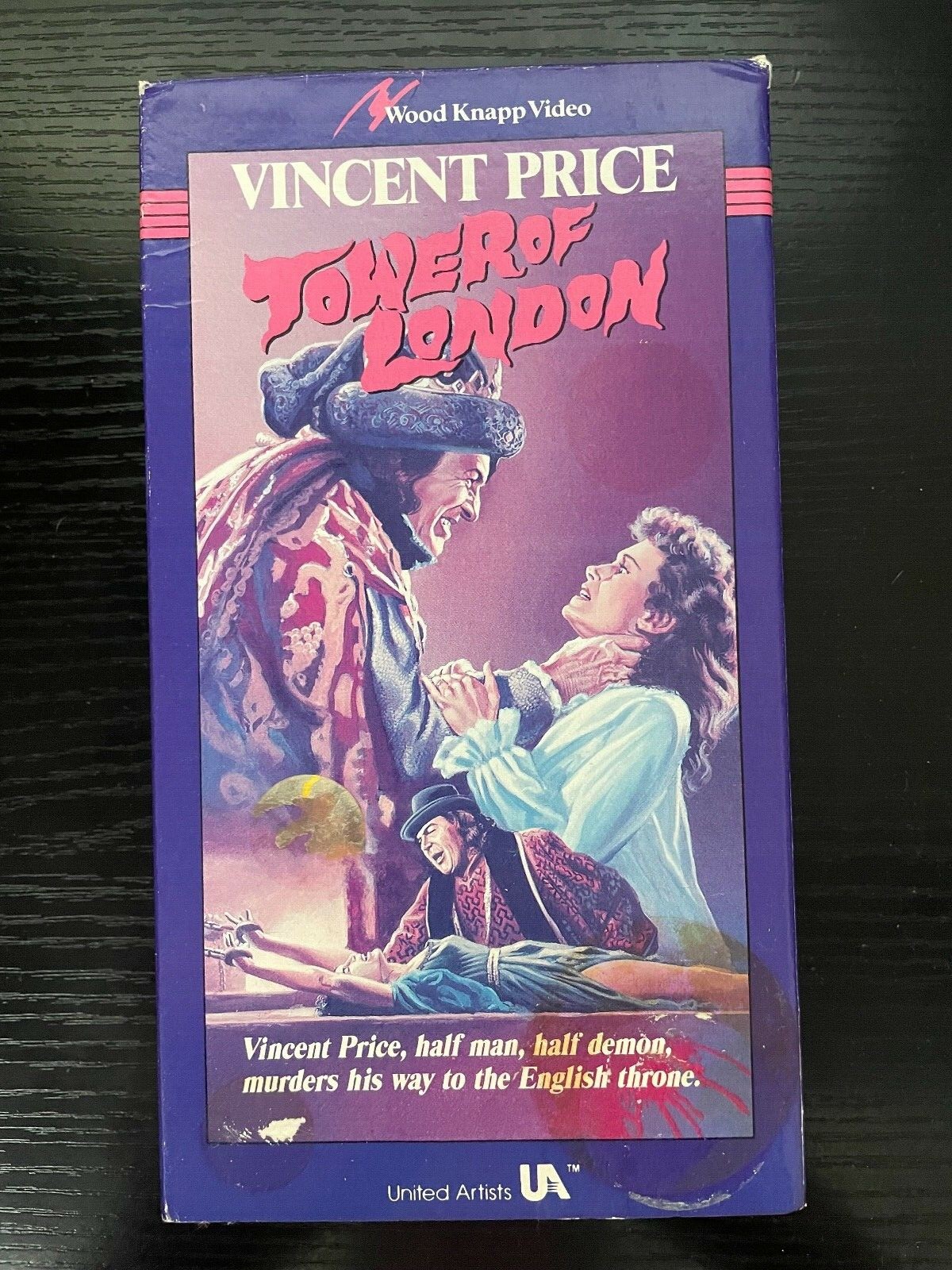 Wood Knapp Video Tower Of London Vincent Price VHS Tape eBay