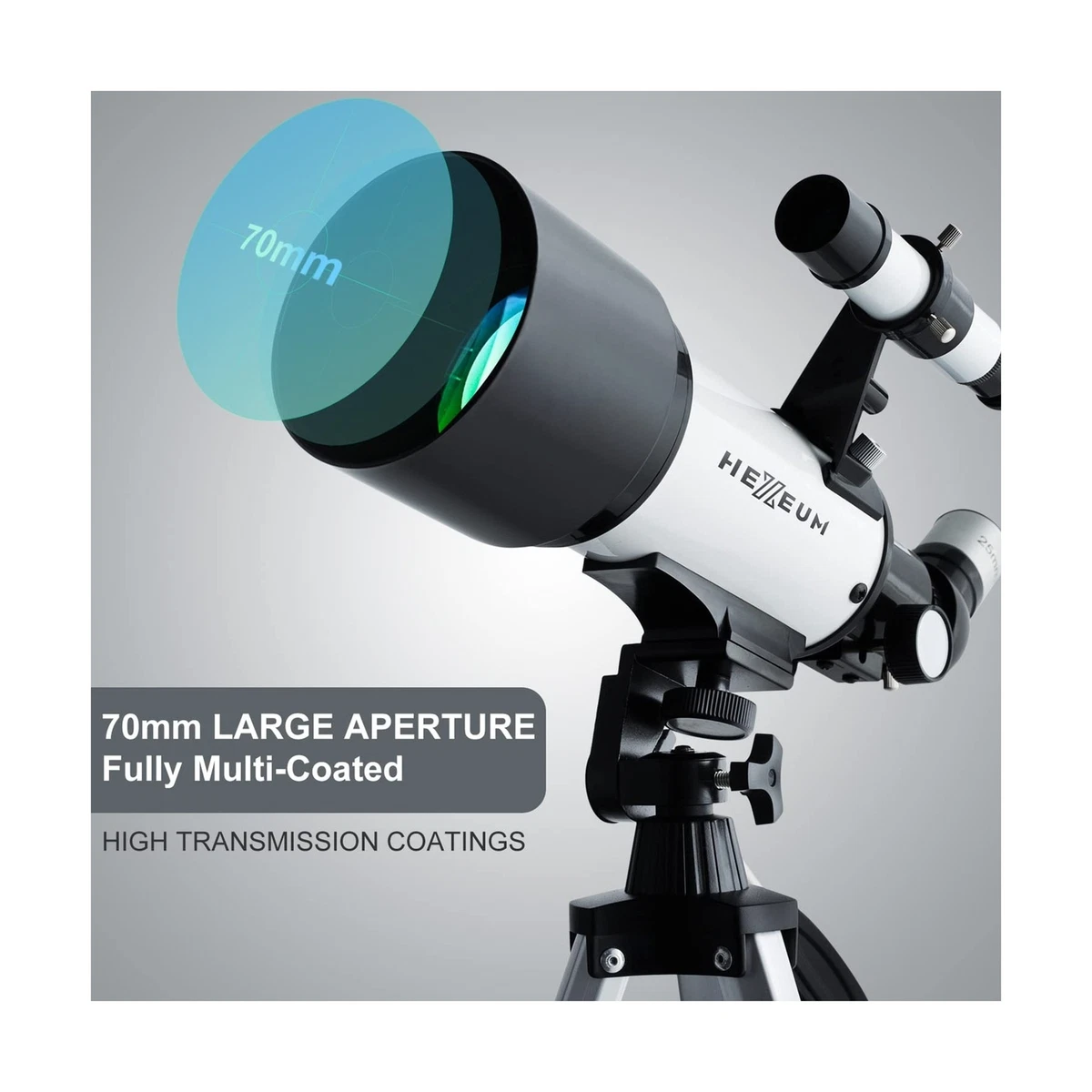 Telescope for Kids & Adults - 70mm Aperture 500mm AZ Mount Fully Telescope for Kids & Adults - 70mm Aperture 500mm AZ Mount Fully