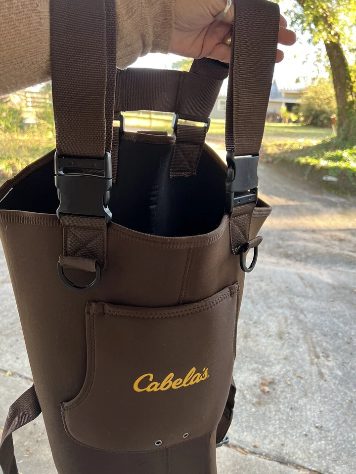 Mens Cabela's Classic Series II Neoprene Lug Sole Waders Thinsulate Size 8 NIB - Image 3 of 4