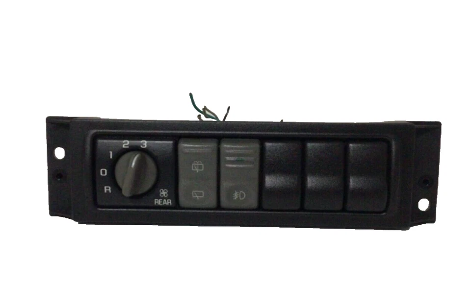 Interruptor de control antiniebla limpiaparabrisas calentador trasero Pontiac Montana Chevy Venture 2001-2004 OEM Foto 2 de 4