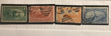 ETATS - UNIS TIMBRE ANCIEN N° 129 à 132 Année 1898