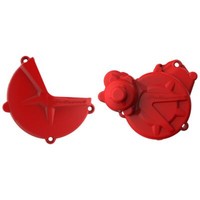 Polisport Kupplungs/ZüNdungsdeckelschutz Gas Gas EC 250/300 17-20, Rot