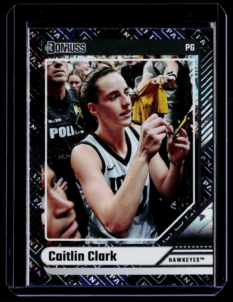 2024 Caitlin Clark Collection#7 Caitlin Clark Panini Foil Exclusive