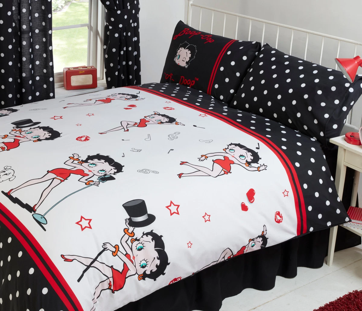 Betty boop bedding and curtains deals