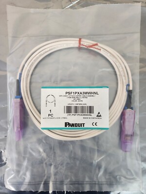 SFP+ Cable Assembly 3M 9.6 FT 10G Direct Attach 10 FT Twinax  DAC 10GbE NEW