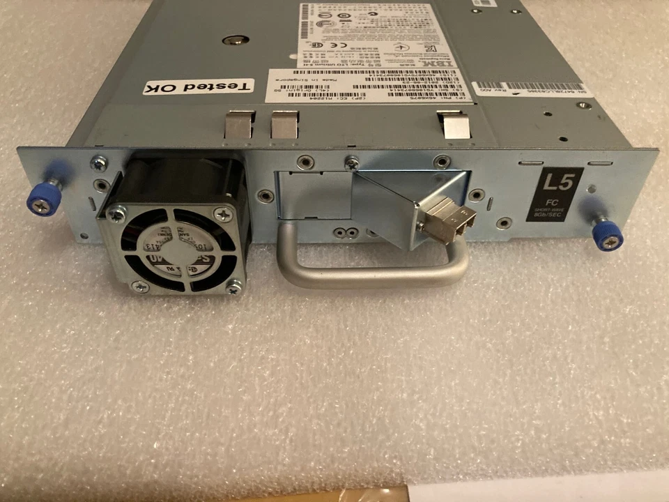IBM 46X2400 LTO5 HH Fibre Channel Tape Drive 00V6733 46X6075 LTO5 LTO-5 - Image 2 of 3