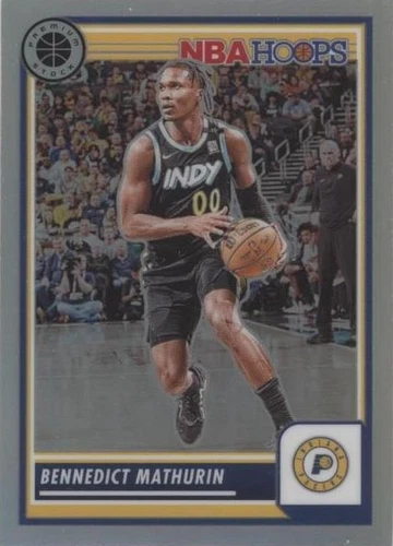 2023-24 Panini Nba Hoops Premium Stock - Bennedict Mathurin #254