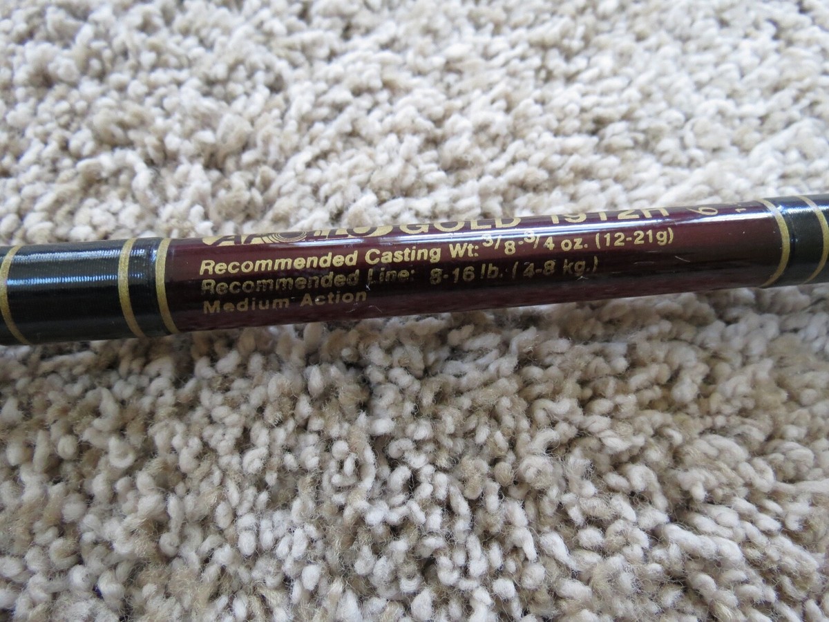 daiwa apollo graphite 4 ft one piece fishing rod Daiwa Apollo Gold Graphite fishing rod (lot#13173)