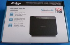 D-Link GO-DSL-AC750 Modem Router ADSL2+ Wireless AC 750 Mbps Dual-Band