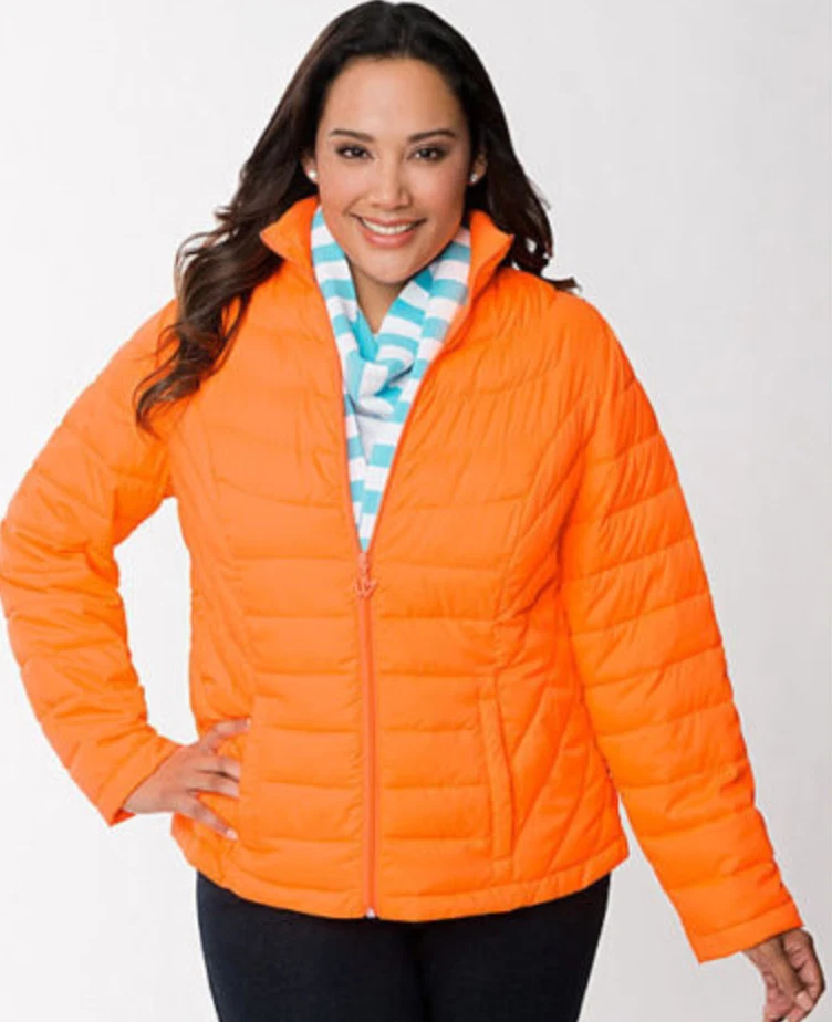 Manteau Femme Lane Bryant Taille 24 - Couleur Corail/orange/rose - Occasion Très Bon état