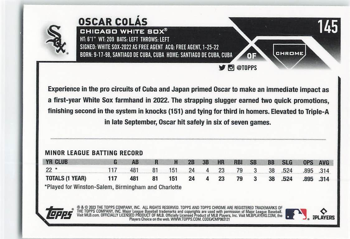 2023 Topps Chrome Base Set #1-220 - You Choose! Quantity Discount (M) - Picture 269 of 415