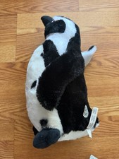 The Petting Zoo Penguin Black White Spotted Plush Stuffed Animal