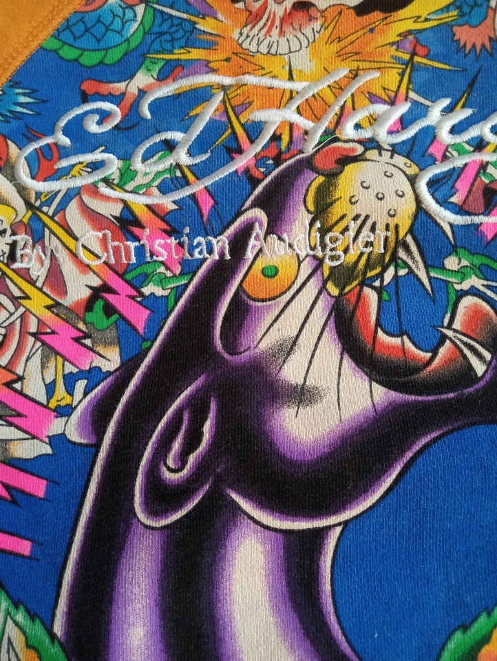 Vintage Ed Hardy Jacket SizeS - Image 2 of 4