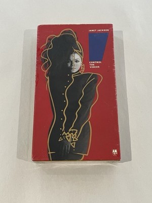 JANET JACKSON - CONTROL THE VIDEOS - FACTORY SEALED VHS Music videos