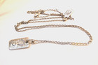 NWT Brighton Sentiments Silver & Crystal Horseshoe Reversible Necklace $88 — photo 4