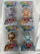 WORLD'S SMALLEST CARE BEARS SERIES 3,ALL 4-LION,BEDTIME,HARMONY,FRIEND,NEW