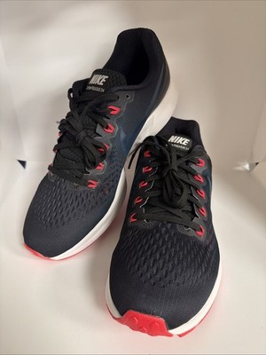 NEW Nike Air Zoom Pegasus 34 Black Red Orbit 880555-014 Men s Running Size 9.5