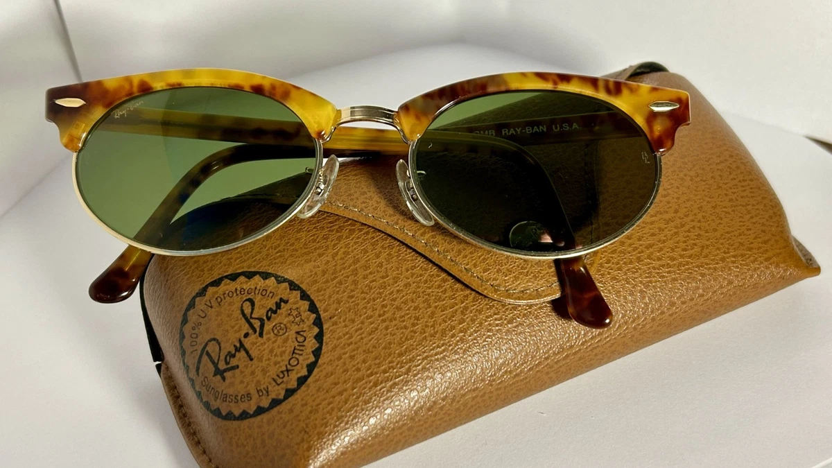 ヴィンテージ サングラス オーバル メタル B&L RAY-BAN USA Ray-Ban Metal Frame Oval Vintage Sunglasses for sale | eBay