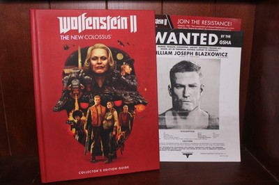 Wolfenstein II 2 - The new Colossus Collector's Edition Lösungsbuch englisch Ps4