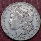 1903 S Morgan Silver Dollar $1 Circulated #102363