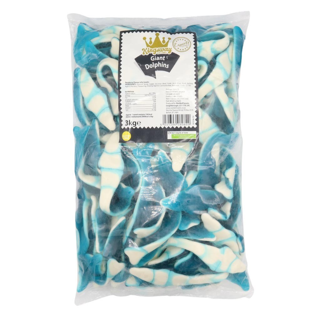 Kingsway Giant Dolphins Sweets Pick &Mix Party Treats & Gifts 3Kg!