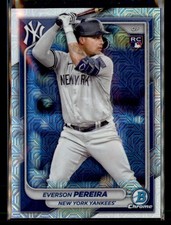2024 Bowman #93 Everson Pereira Chrome Mojo Refractors