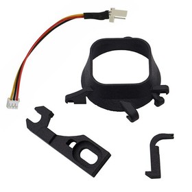Cooling Fan 3D Print Mount Mod Kit w/ Latch & Cable Adapter for SEGA Dreamcast