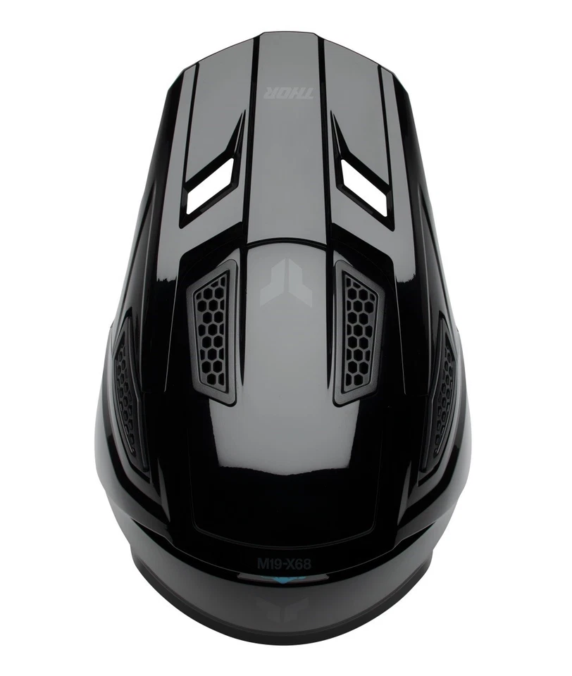 Casco Thor Fleet Cara Completa - Brillo Apagón - Adulto Talla Pequeña 0110-8965 Foto 4 de 4