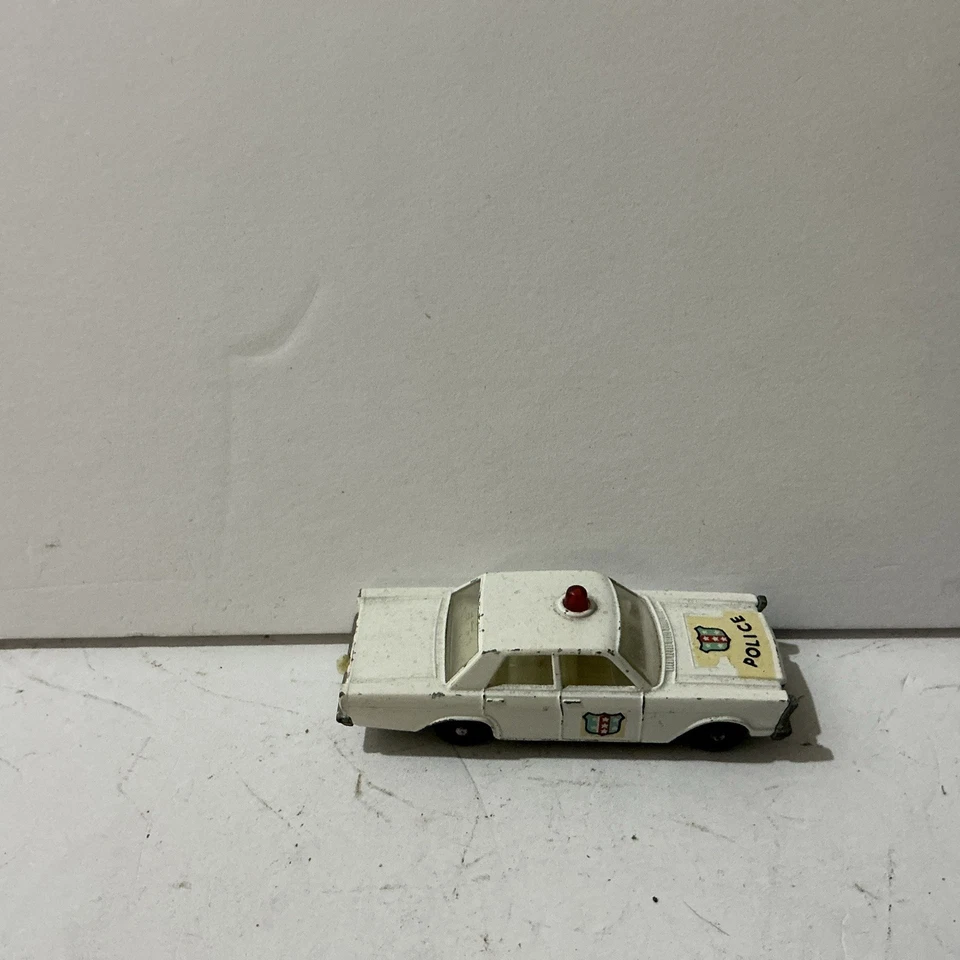 老式火柴盒 Lesney 福特银河警车 55/59 号压铸英国制造 — 第 2/4 张图片