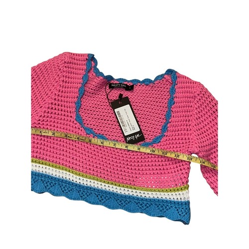 Crop Top Rose Nasty Gal - Taille S - Neuf Sans étiquettes