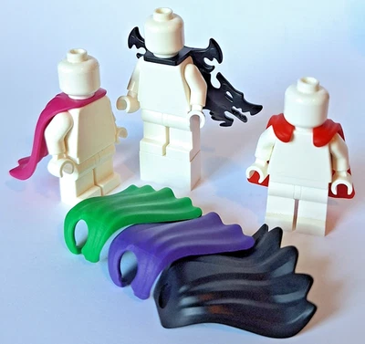 LEGO 21358 minifigure capes rubber 10332 31168 76317 76289 76294 76290 10305 - Image 1 of 4