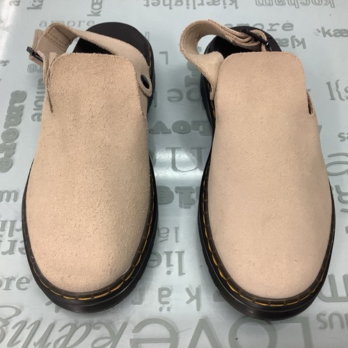 Dr. Martens Carlson Sand Suede Slingback Clogs Mule Women’s Size 7/ M 6(EU38)
