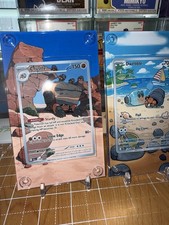 Crustle 130/086 & Dwebble 129/086 Black Bolt Extended Art Case on eBay
