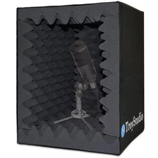 Portable Vocal Booth, Large Foldable Microphone Isolation Shield, Music Recor...
