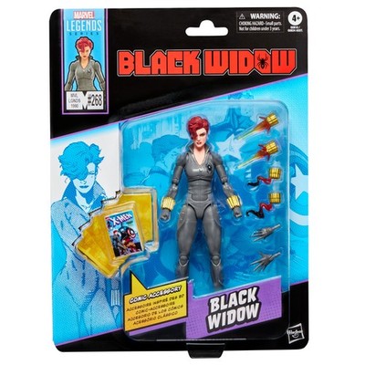 Marvel Legends Comic Inspired Wave 2 Black Widow Actionfigur