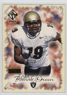 2001 Pacific Private Stock Premiere Date 59/95 Javon Green #150 Rookie RC 05k6
