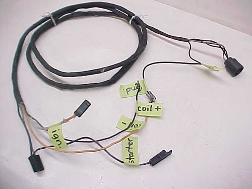 Working '64 - '68 Corvette original transistor ignition wiring harness