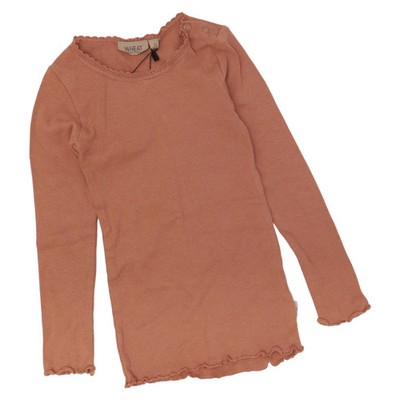 Wheat, Langarmshirt, Größe: 92, Pink, Einfarbig, Mädchen #CE6