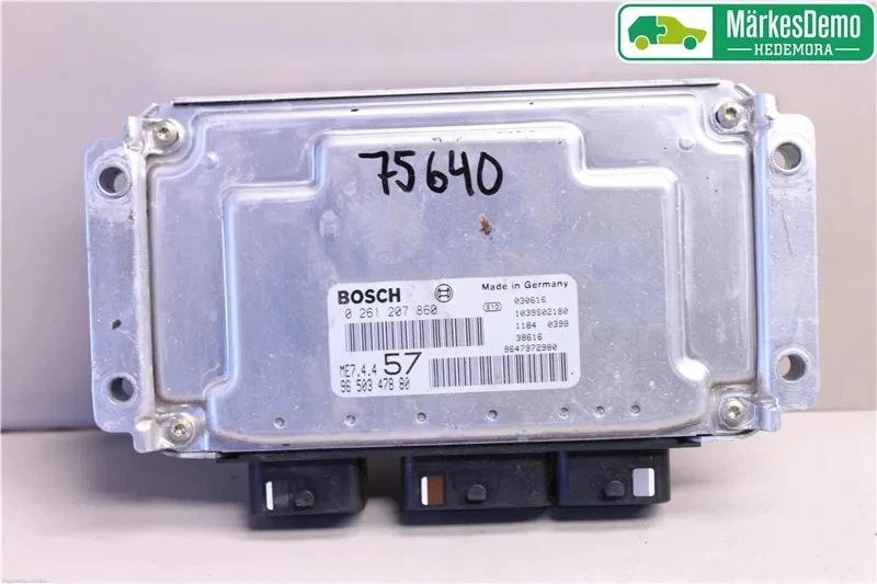 Centralina motore originale (ECU) CITROËN C3 Pluriel (HB_) 2003 - Immagine 2 di 3