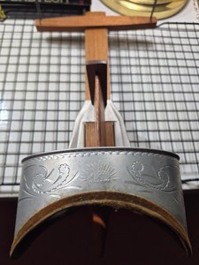 stereoscope viewer wood antique used very good condition