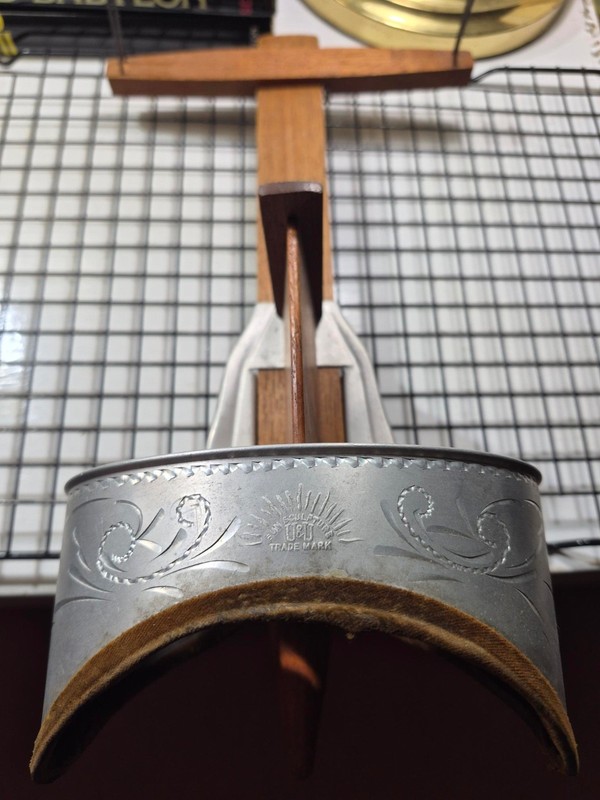 stereoscope viewer wood antique used very good condition
