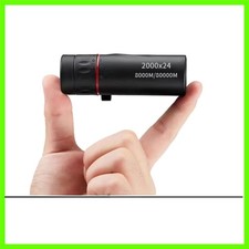 Compact Lightweight Monocular Telescope with 8000M Range Waterproof Anti-fog