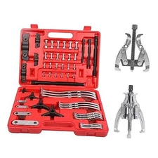 Gear Puller Set, 3'' 4'' 6'' 8'' Bearing Puller Kit, Heavy Duty 2 Jaw 3 Jaw 
