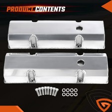 For Chevy Valve Covers Fabricated Aluminum Tall Small Block Sbc 327 350 383 Us For Chevy Valve Covers Fabricated Aluminum Tall Small Block Sbc 327 350 383 Us