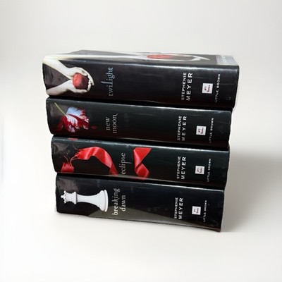 Twilight Saga Collection 4 Hardcover Book Set 2005 Stephenie Meyer First Edition
